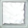 Clear Glass Block Ocean Wave 19x19x8cm