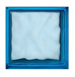 Glass Block Blue Wave