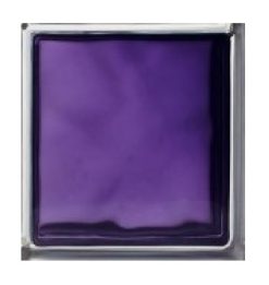 Glass Block Radiance Purple